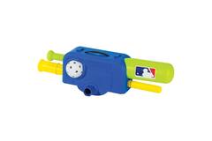Franklin MLB Youth Fold Away Batting Tee | Baseball Adjustable Hitting Trainer 