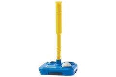 Franklin MLB Youth Fold Away Batting Tee | Baseball Adjustable Hitting Trainer 