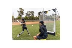 SKLZ Quickster Softball and Baseball Portable Hitting Practice Net 7' x 7' (1290)
