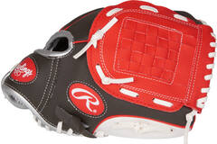 Rawlings PL10DSSW 10 Inch Synthetic Basket Web Youth Glove | Players Series
