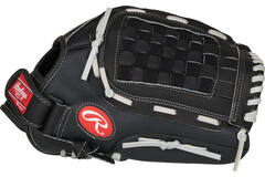 Rawlings RSB130GB All Leather Palm RSB Series Slowpitch Outfield Glove 13 Inch