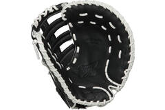 Rawlings RRSOFBMBW 13 Inch Leather Shut Out First Base Mitt Women Glove | Right Hand Catch
