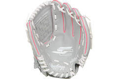 Rawlings SCSB100P Soft All-Leather Sure Catch Series Youth Infield/Outfield Glove 10 Inch