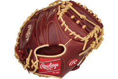 Rawlings SCM33SS Baseball Catcher Mitt 33 Inch | Left Hand Catch
