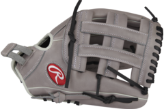 Rawlings R9SB120U-6GW All-Leather R9 ContoUR Fastpitch Outfield Glove 12-inch