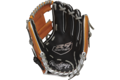 Rawlings R91125U-2BT R9 ContoUR Infield Baseball Glove 11,25 Inch | Left Hand Catch