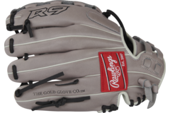 Rawlings R9SB115U-3GW R9 ContoUR Softball Infield Glove 11,5 Inch | Left Hand Catch