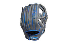 Wilson WBW1001711075 10,75 Inch Synthetic A450 1075 Baseball Infield Glove | Left Hand Catch