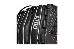 Wilson WBW100426125 12,5 Inch Leather A700FP Fastpitch Softball Glove | Right Hand Catch