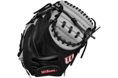 Wilson WBW10145433 33 Inch Leather A1000 CM33 Baseball Catcher’s Mitt | Left Hand Catch