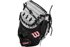 Wilson WBW10145433 33 Inch Leather A1000 CM33 Baseball Catcher’s Mitt | Left Hand Catch