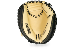 All Star CM3031 33,5 Inch 2-Piece Open Back Adult Leather Baseball Cather Mitt | Right Hand Catch
