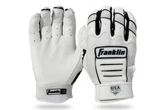 Franklin CFX FP Chrome Series Fastpitch Softball Women´s Batting Glove XL White/Navy/Red