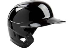 Rawlings MSE01A Mach Single Ear Left Handed Baseball Batting Helmet | L Black