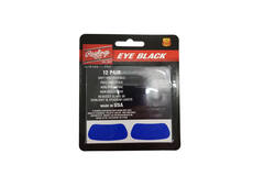 Rawlings Eye Black Glare Reducing Stickers Coloured (12 Pack) American Football