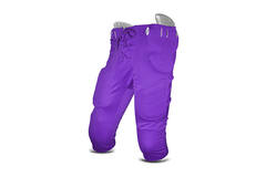 All Star FBP1A Adult 14 Slot Poly Pant 4XL Scarlet