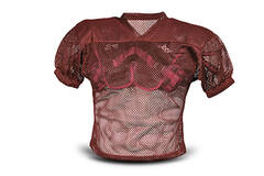 All Star FBJ2A Adult Porthole Mesh w/Double PM Yo 3XL Silver