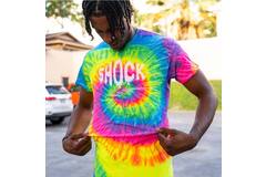 Shock Doctor Shock Drip Multi Tie-Dye SS T Youth M Size