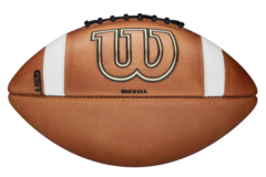 Wilson WTF1003B NCAA 1003 GST Official Size Leather Footbal Gameball