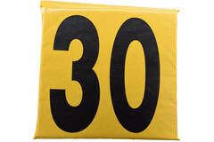 Markwort American Football Sideline Markers Flex Foam Set (SIDE11Y) | Football Field Yard Markers
