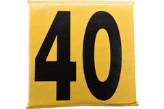 Markwort American Football Sideline Markers Flex Foam Set (SIDE11Y) | Football Field Yard Markers
