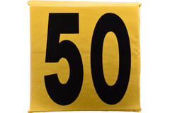 Markwort American Football Sideline Markers Flex Foam Set (SIDE11Y) | Football Field Yard Markers