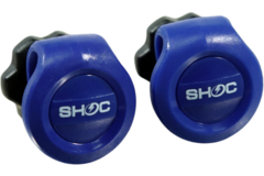 SHOC Viper Football Visor Clips, Pairs