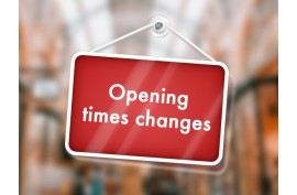 Changes to our showroom opening hours! - Forelle American Sports Equipment