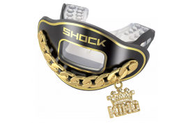Shock Doctor Max Air Flow 3D Chain/Jewel Black/Gold King - Forelle American Sports Equipment