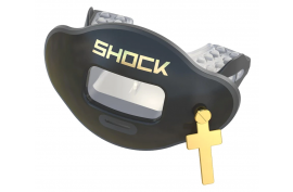 Shock Doctor Max Air Flow 3D Jewels Gold Cross - Forelle American Sports Equipment