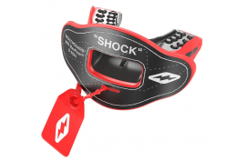 Shock Doctor Max Air Flow 3D Stitch Black/Red - Forelle American Sports Equipment