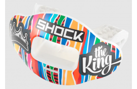 Shock Doctor Max Air Flow Lip Guard Multi Print The King - Forelle American Sports Equipment