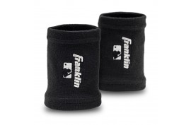 Franklin MLB 4 Inch Black Compression Wristbands - Forelle American Sports Equipment