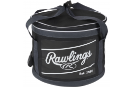 Rawlings RSSBB-3DZ Soft Sided Ball Bag Black/White - Forelle American Sports Equipment