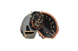 TL125FBBG 12.5" FB LHT First Base Glove Black/Grey Pro Teen Buckler Baseball 