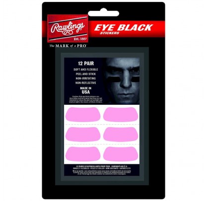 Rawlings Pink Eye Stickers - Forelle American Sports Equipment