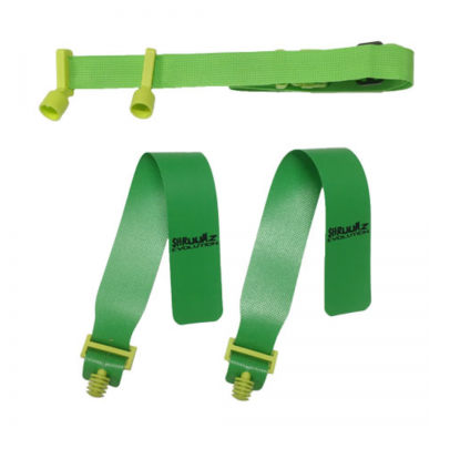 Shruumz Full Set - Lime with Lime Flags - Forelle American Sports Equipment