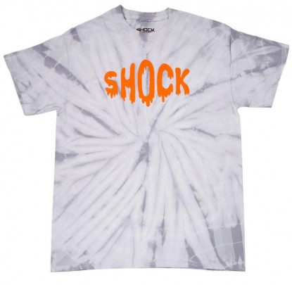 Shock Doctor Shock Drip Grey Tie-Dye Short Sleeve T - Forelle American Sports Equipment