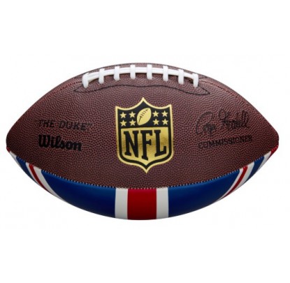 Wilson WTF1748XBLGUJ NFL Union Jack - Forelle American Sports Equipment