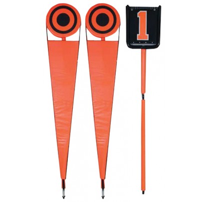 Pro Lineman Set Orange and Black (LS300, Adult) - Forelle American Sports Equipment