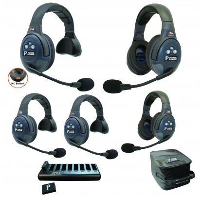 Porta Phone EFB-5HC Wireless Headsets System - Dual Channel - Forelle American Sports Equipment