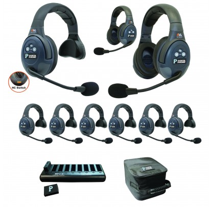 Porta Phone EFB-9HC Wireless Headsets System - Dual Channel - Forelle American Sports Equipment
