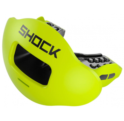 Shock Doctor Max Airflow Lip Guard Pop Hi Vis - Forelle American Sports Equipment