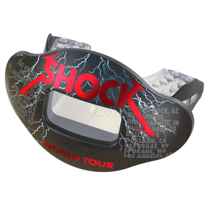 Shock Doctor Max Air Flow Chrome Print World Tour - Forelle American Sports Equipment