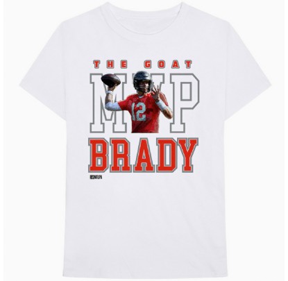 Bravado NFLPA Brady MVP Tee - Forelle American Sports Equipment