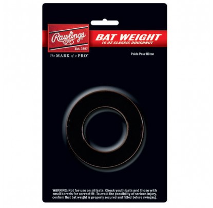 Rawlings 16 oz. Doughnut Bat Weight - Forelle American Sports Equipment