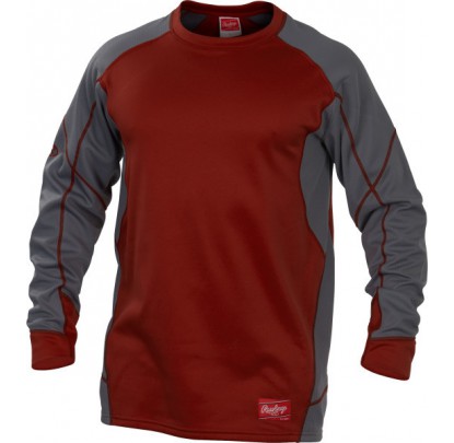 Rawlings YUDFP4 Dugout Pullover - Forelle American Sports Equipment