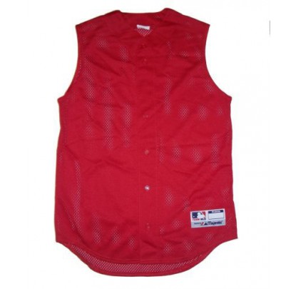 Majestic Adult Sleeveless Mesh Jersey (6548) - Forelle American Sports Equipment