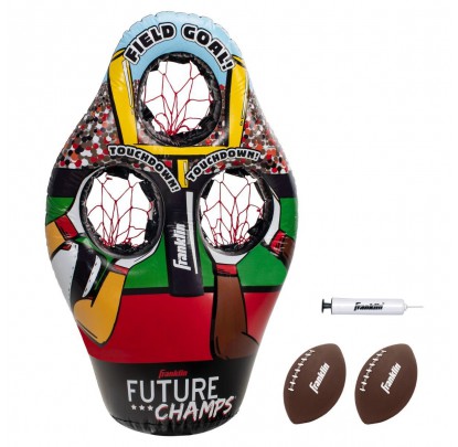 Franklin Kids Inflatable 3-Hole Football Target - Forelle American Sports Equipment