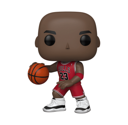 Funko Pop! NBA Bulls - Michael Jordan Red Jersey - Forelle American Sports Equipment